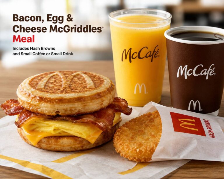 McDonald's Breakfast Menu with Prices