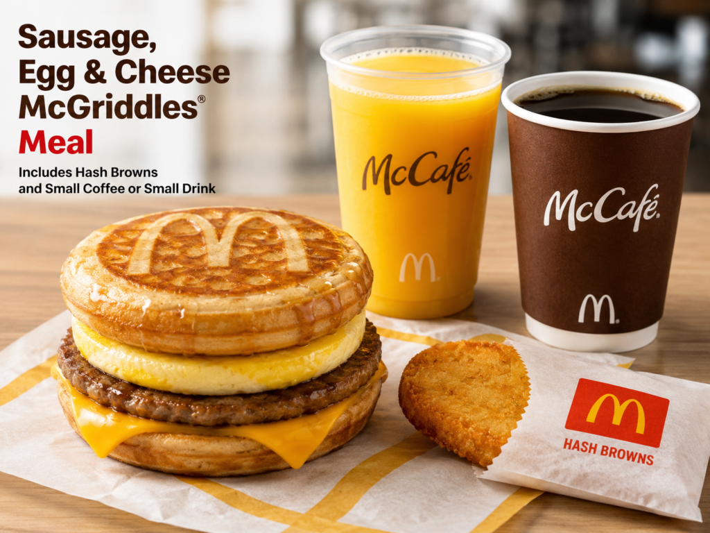 McDonald's Breakfast Menu with Prices