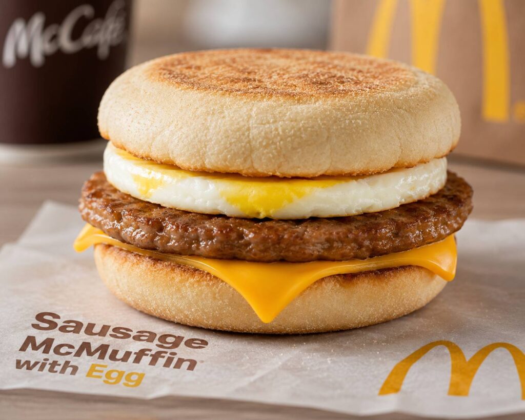 McDonald's Breakfast Menu with Prices