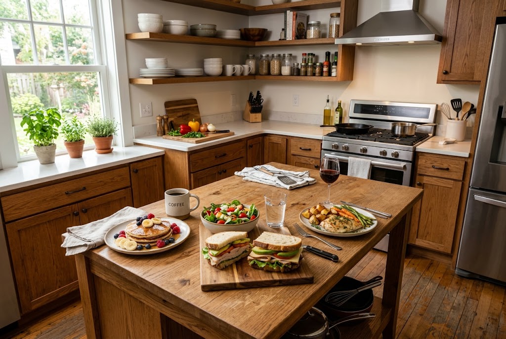 All Day Mean in a Kitchen