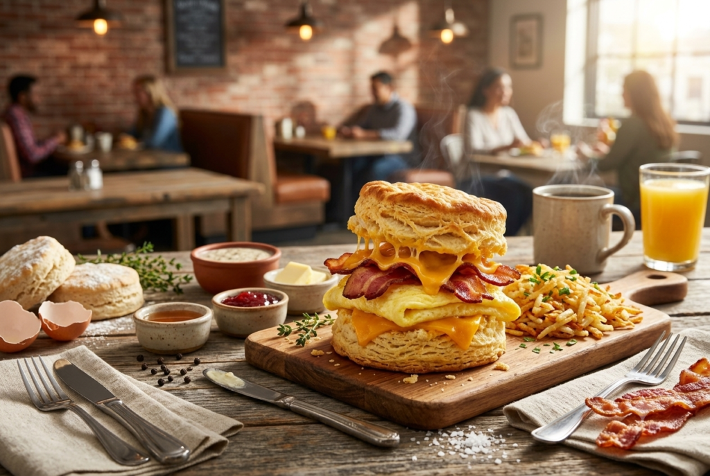 Bacon, Egg & Cheese Biscuit
