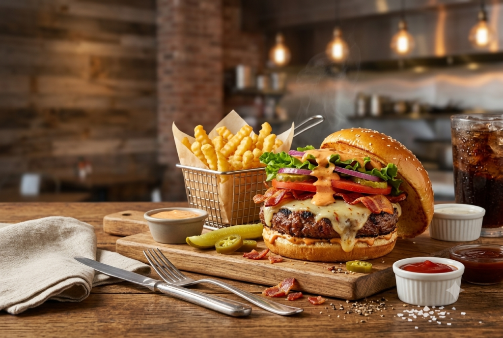 FlameThrower GrillBurger