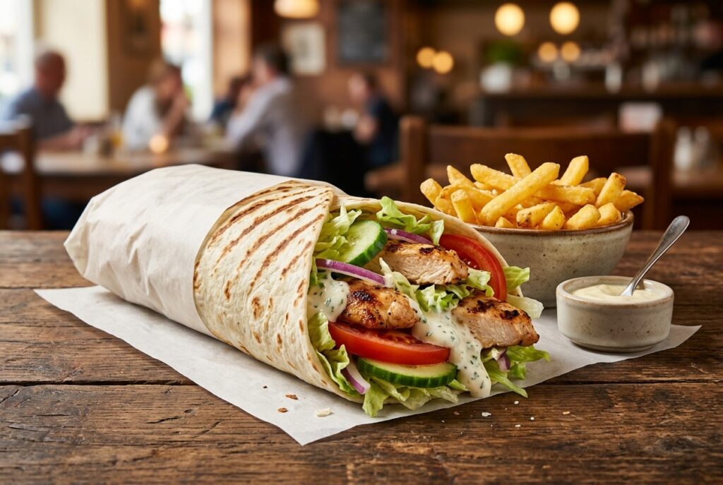 Grilled Chicken Wrap