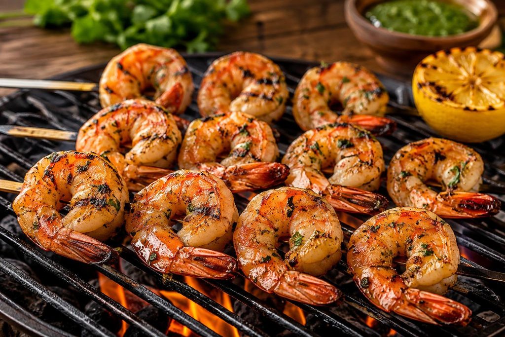 Grilled Shrimp on the Barbie