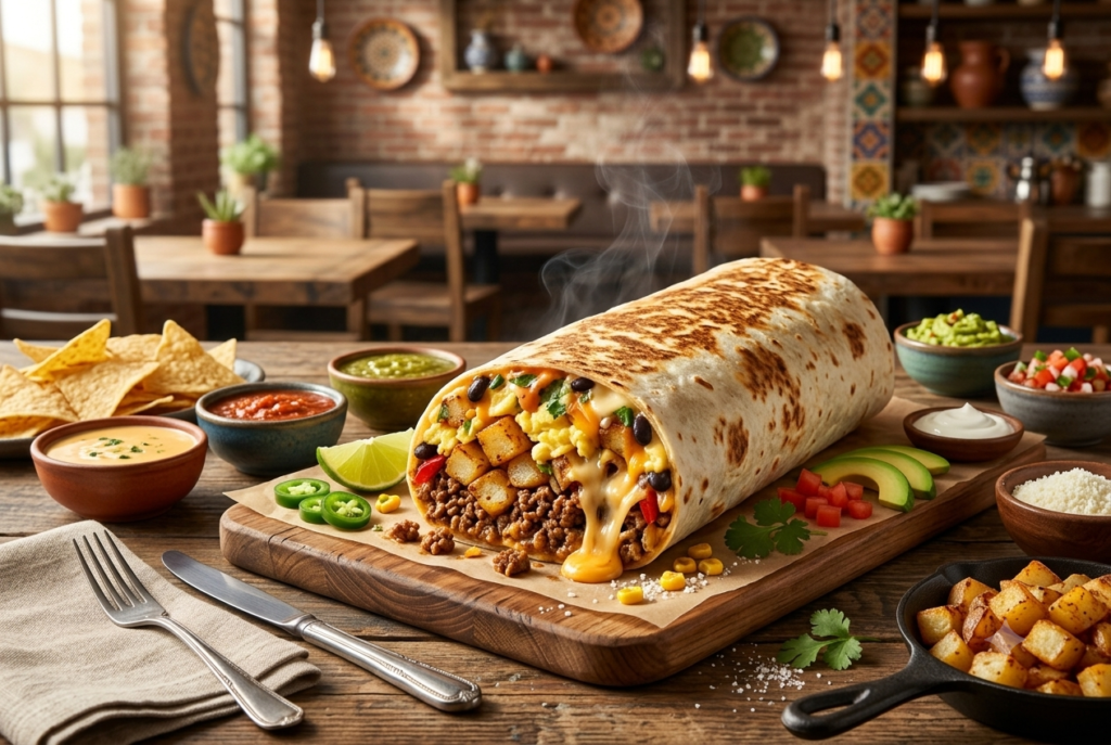 Meat & Potato Burrito