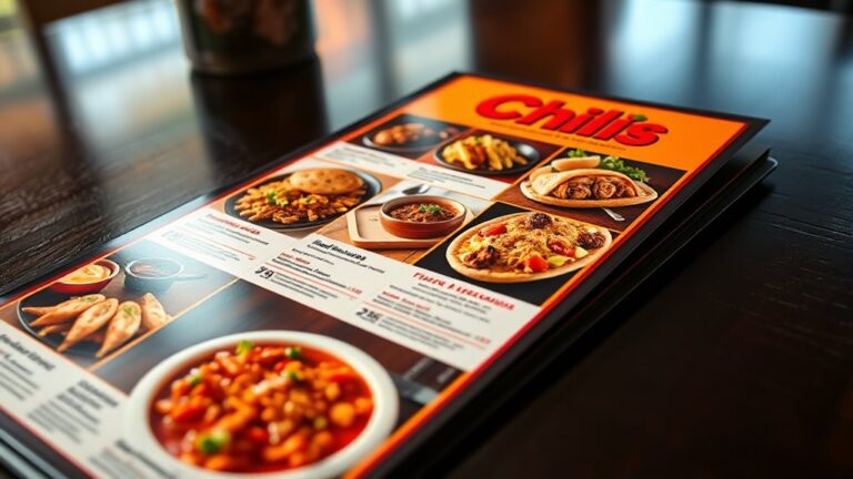 Chili's Menu With Prices