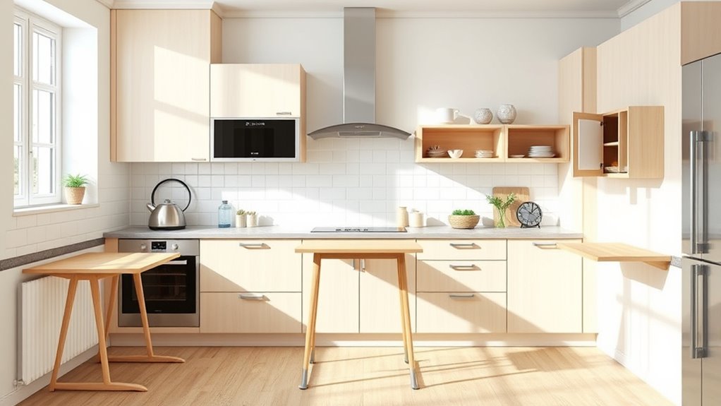 compact kitchen table solutions