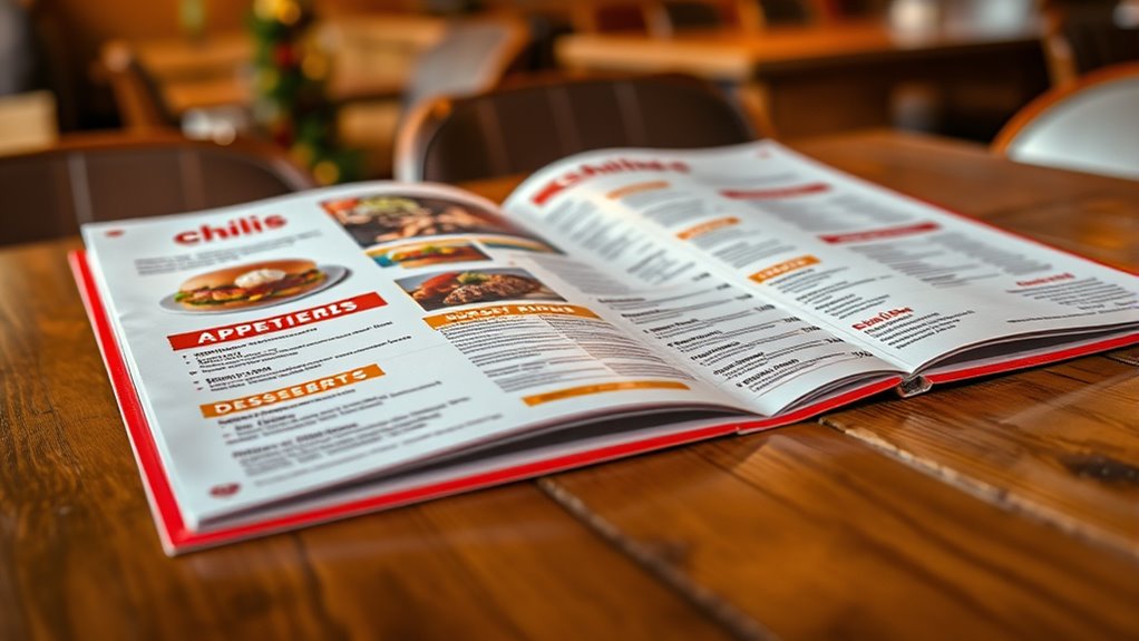 Chili's Menu With Prices