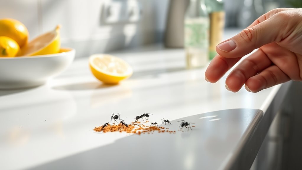 eliminate kitchen ant infestation