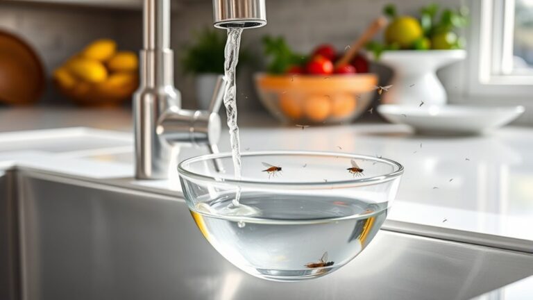 eliminate kitchen gnats quickly