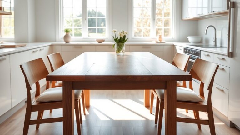 optimal kitchen table dimensions