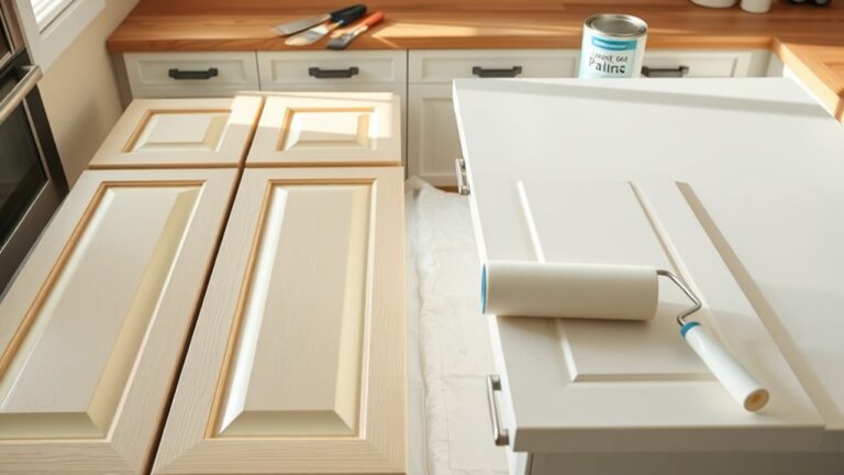 painting kitchen cabinets easily