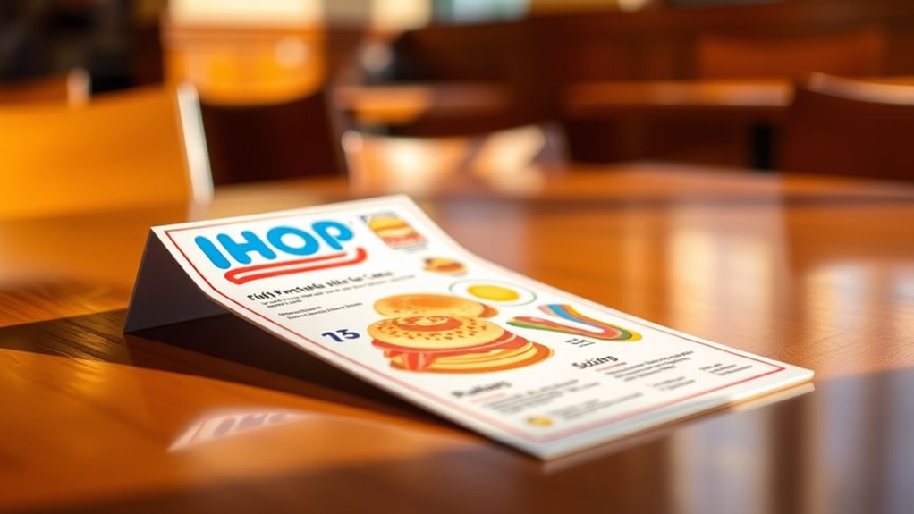 IHOP Menu With Prices