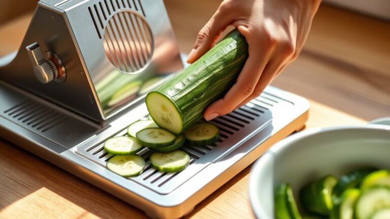 safe slicing with mandoline
