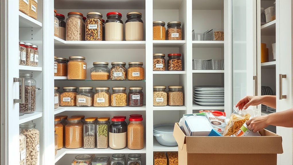 Organize Kitchen Pantry