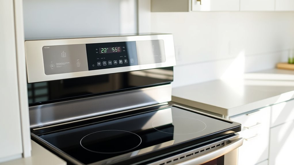 affordable double oven induction range
