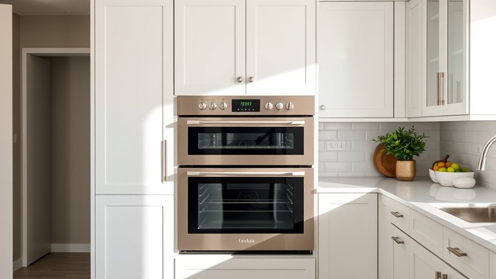affordable gas double oven