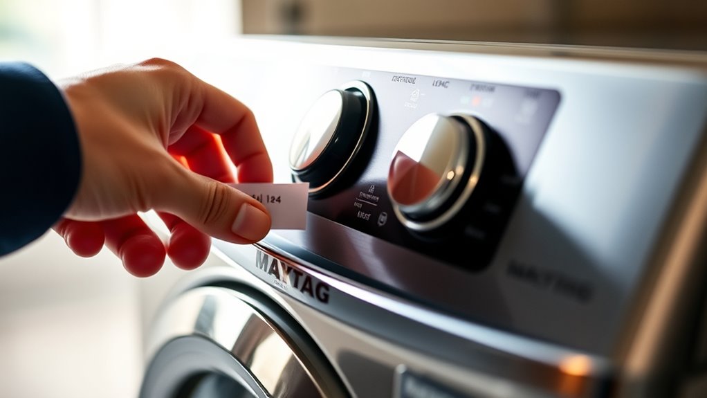 appliance serial number reference