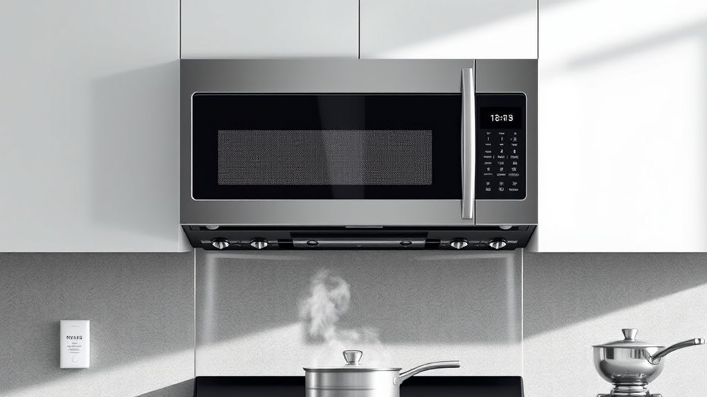 balanced cooking and ventilation