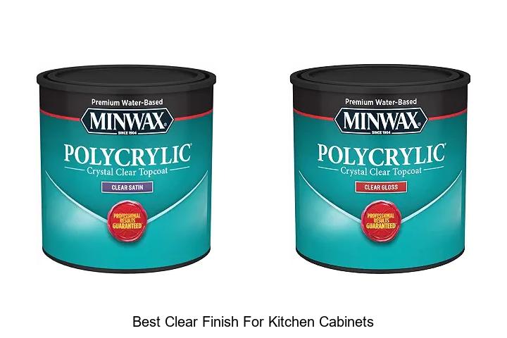 Best Clear Finish for Kitchen Cabinets: Top Pick!