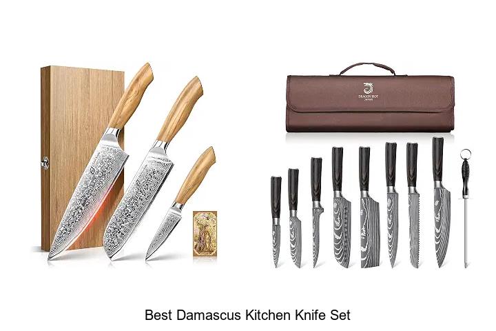 Best Damascus Kitchen Knife Set: Cut Like a Pro!