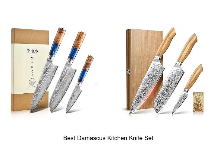 Best Damascus Kitchen Knife Set That Chefs Swear By Today