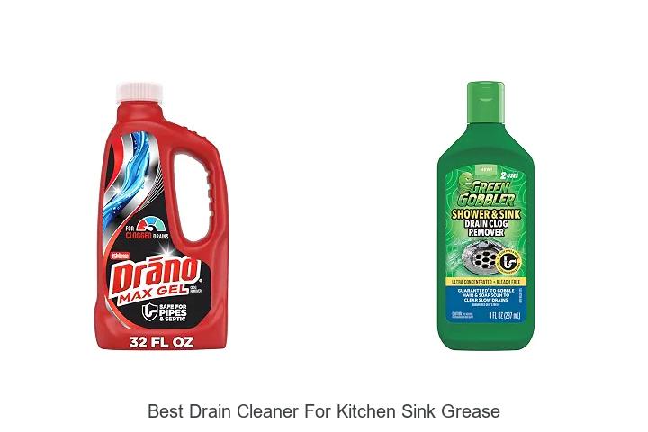 Best Drain Cleaner For Kitchen Sink Grease That Works!