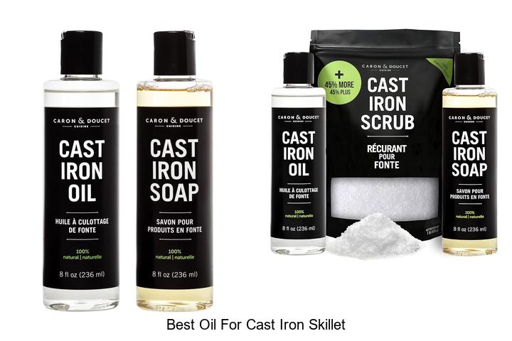 best oil for cast iron skillet