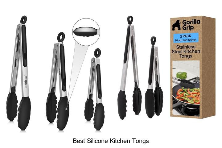 best silicone kitchen tongs