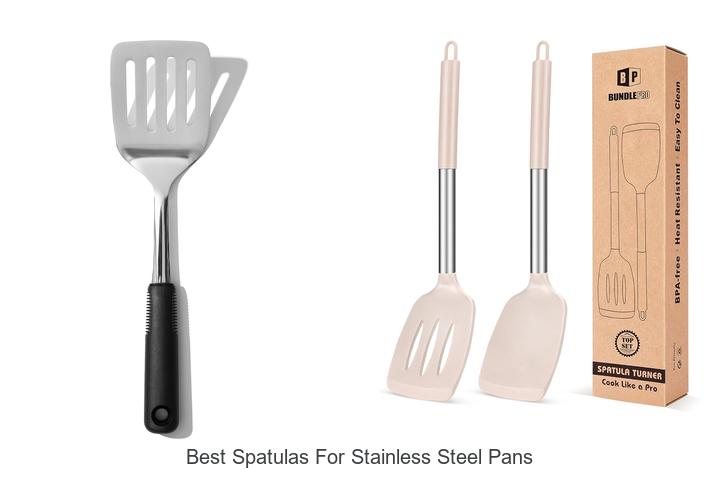 best spatulas for stainless steel pans