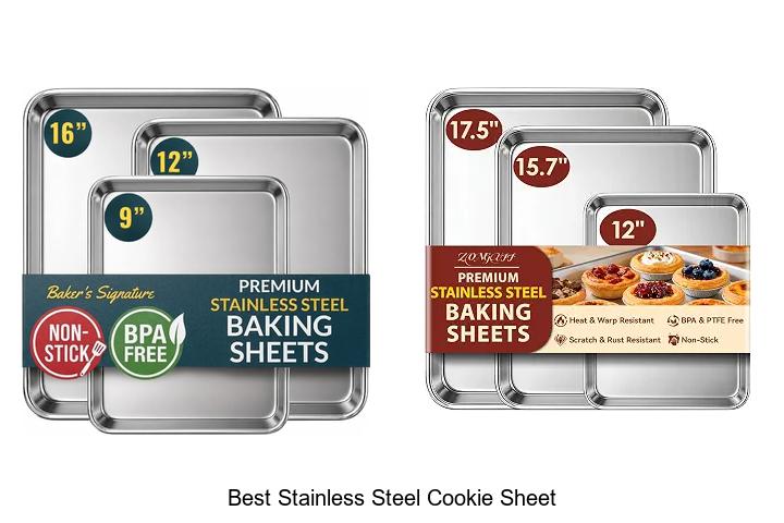 best stainless steel cookie sheet
