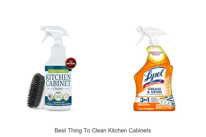 Best Thing To Clean Kitchen Cabinets: The Secret!
