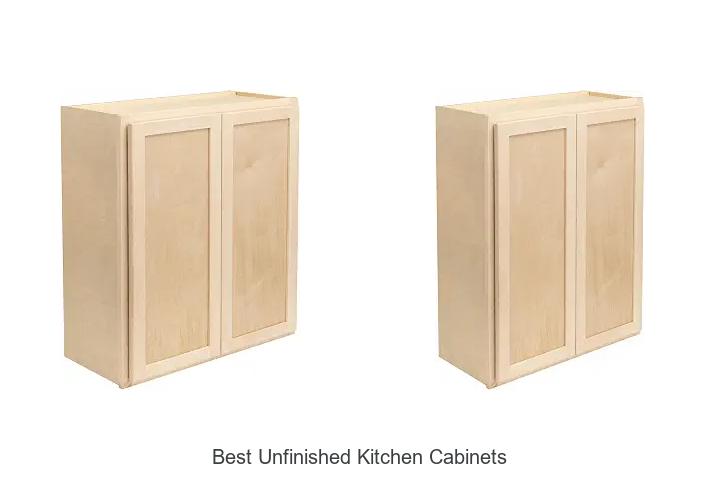 Best Unfinished Kitchen Cabinets You’ll Love!