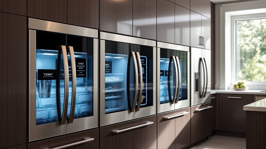 built in fridge features comparison
