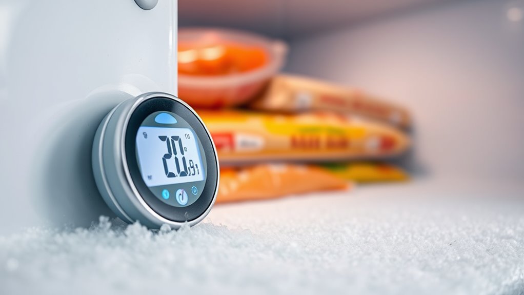check freezer temperature regularly