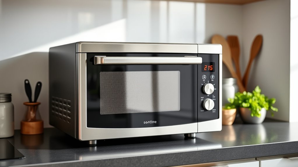 compact microwave convection oven