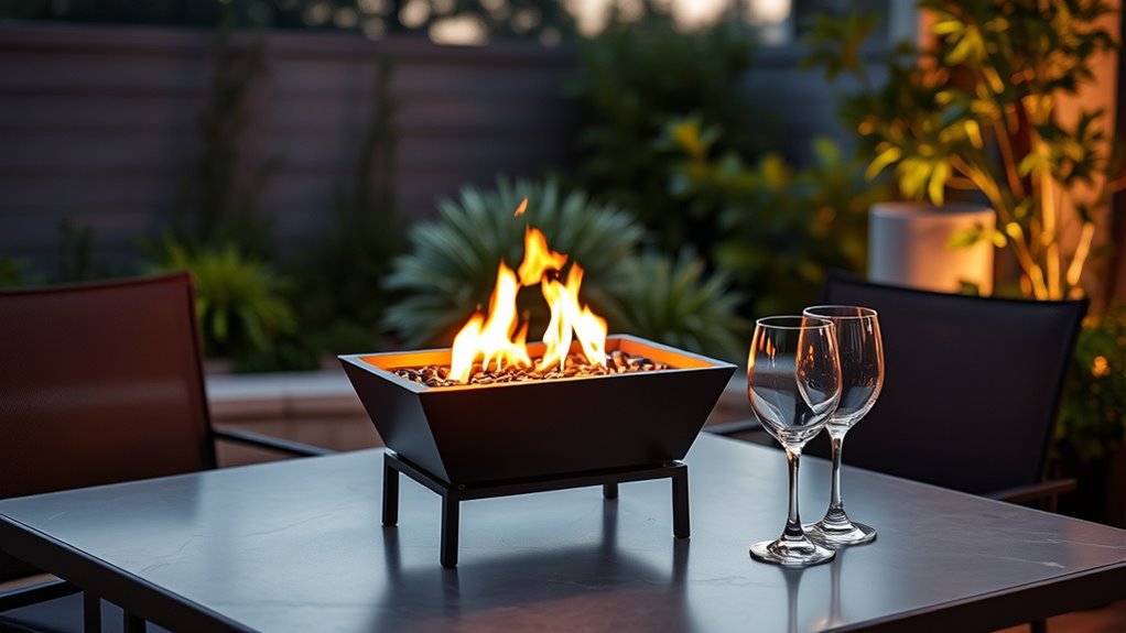 compact portable smoky free warmth