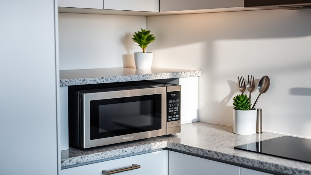 compact space saving microwave selection