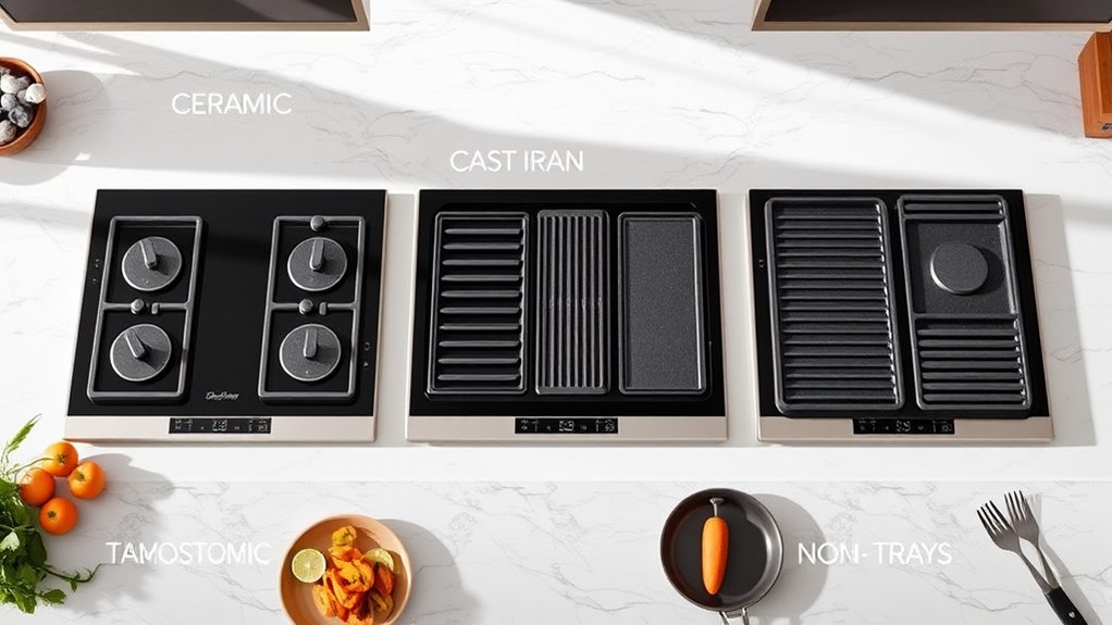 compare griddle features thoroughly