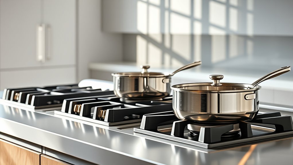 compare high end gas stoves