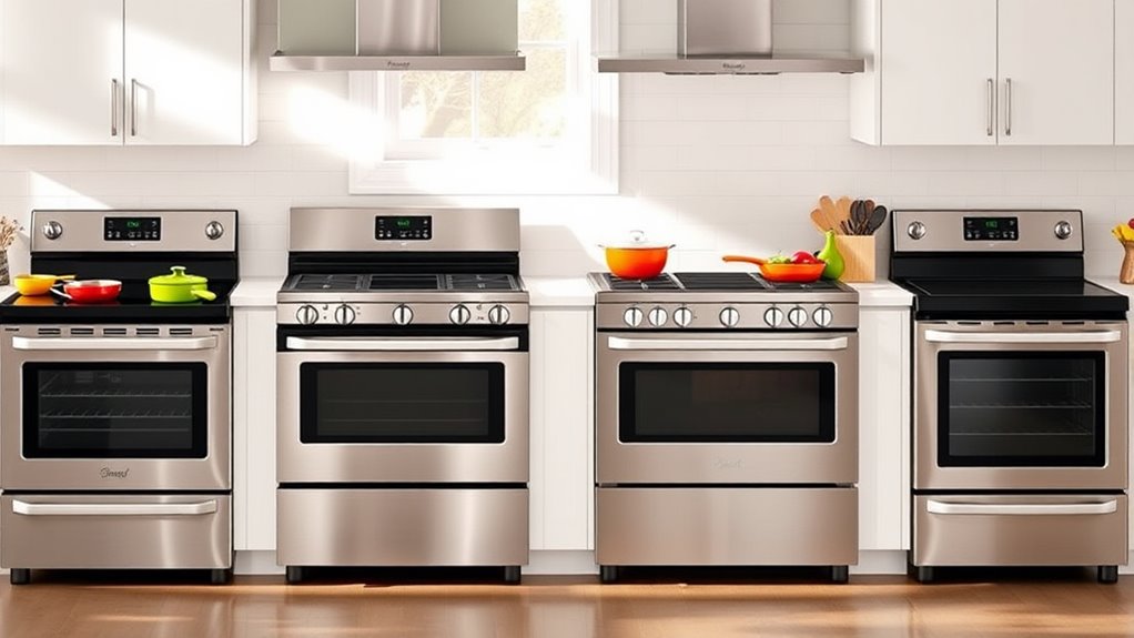 compare stove power and features