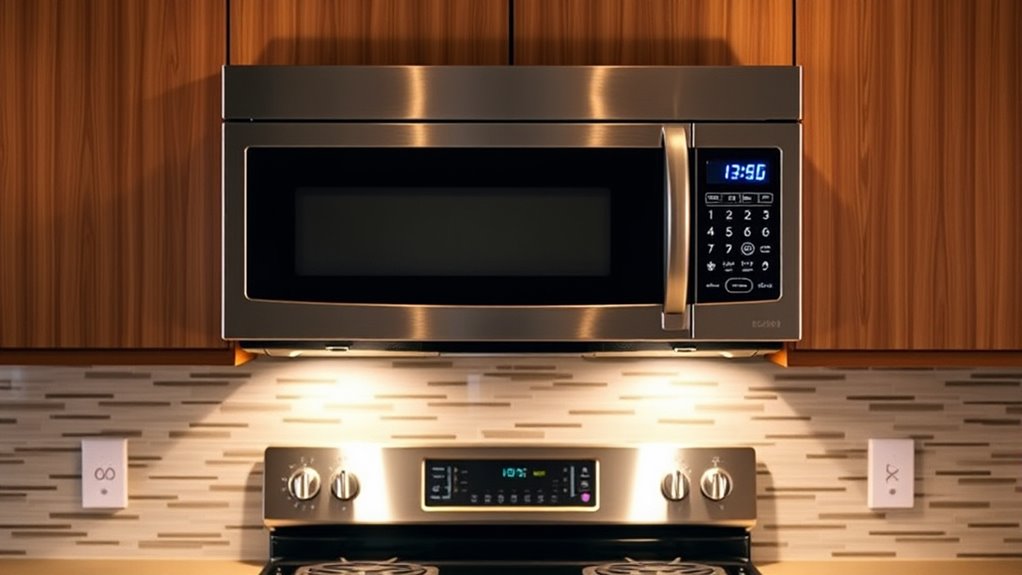 convection microwave with ventilation