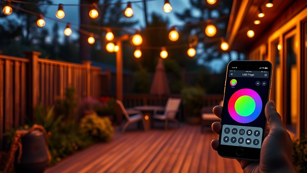 customizable smart outdoor lighting