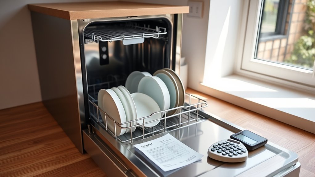 dishwasher costs and features