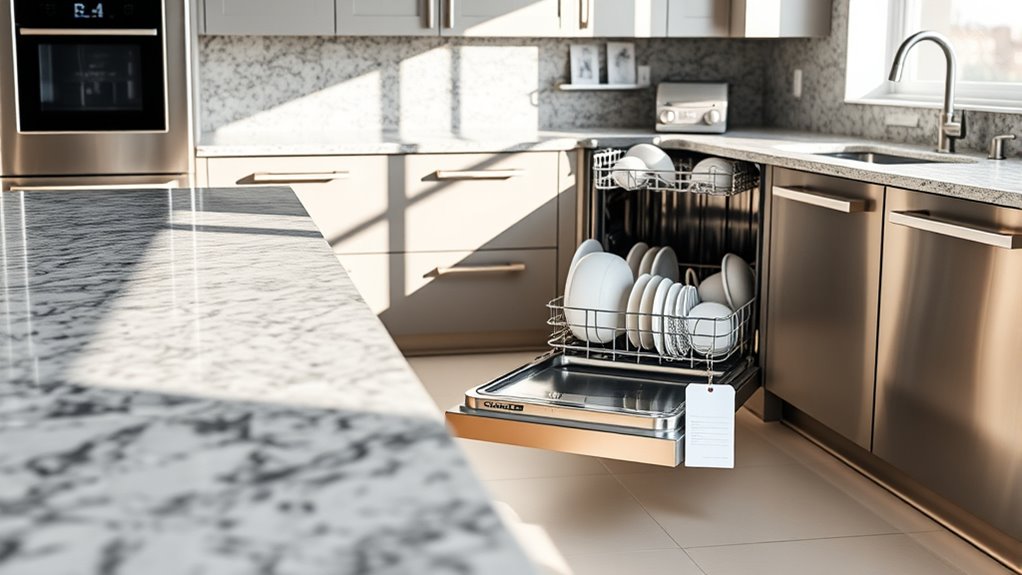 dishwasher price range