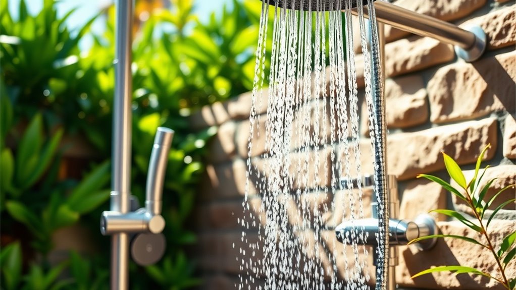 durable balanced safe shower