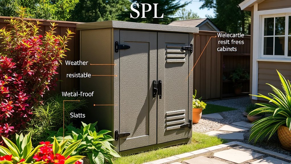 durable secure weather resistant storage