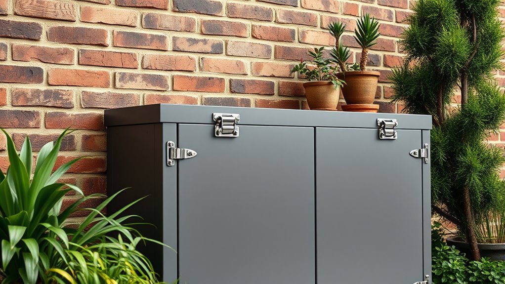 durable weatherproof cabinet materials