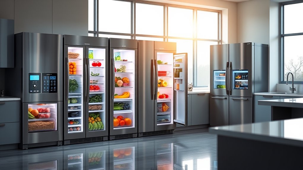 energy efficient fridge features