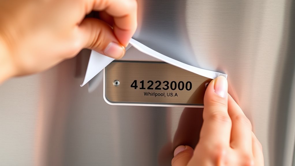 find and record appliance identifiers